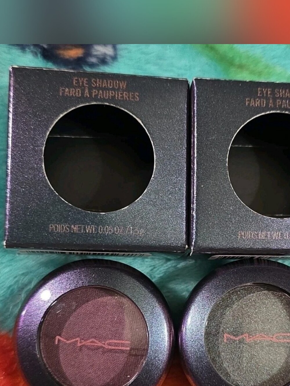 Mac Eyeshadow Mirage Noir Slow As You Go & Sun Tan Repeat NIB